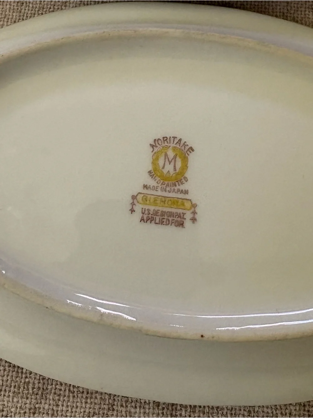 3 PC Noritake Floral Trim White Porcelain Dishes.